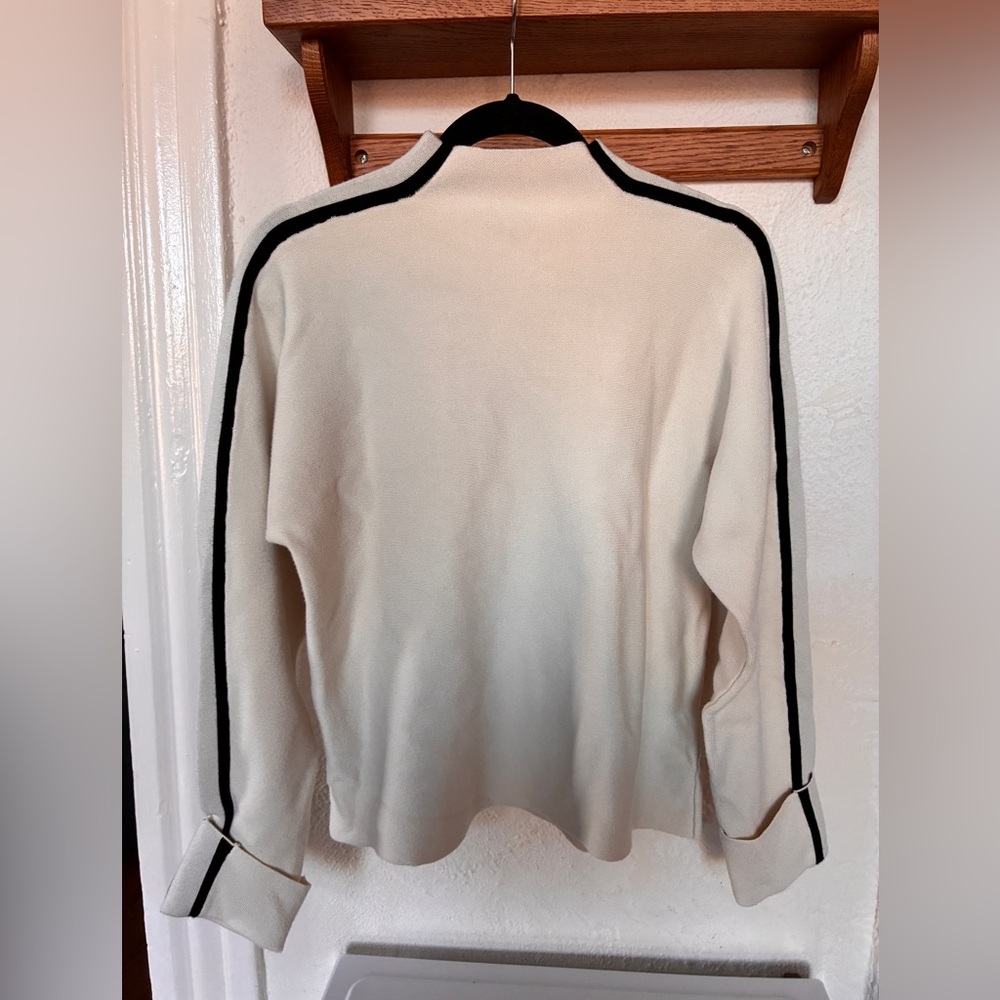 Saks Fifth Avenue Mock Neck Sweater Medium